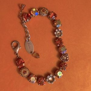 Mariana Orange Statement Bracelet